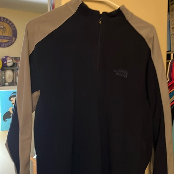 North face pullover Men’s size Large Color blue/gray - Picture 1 of 3